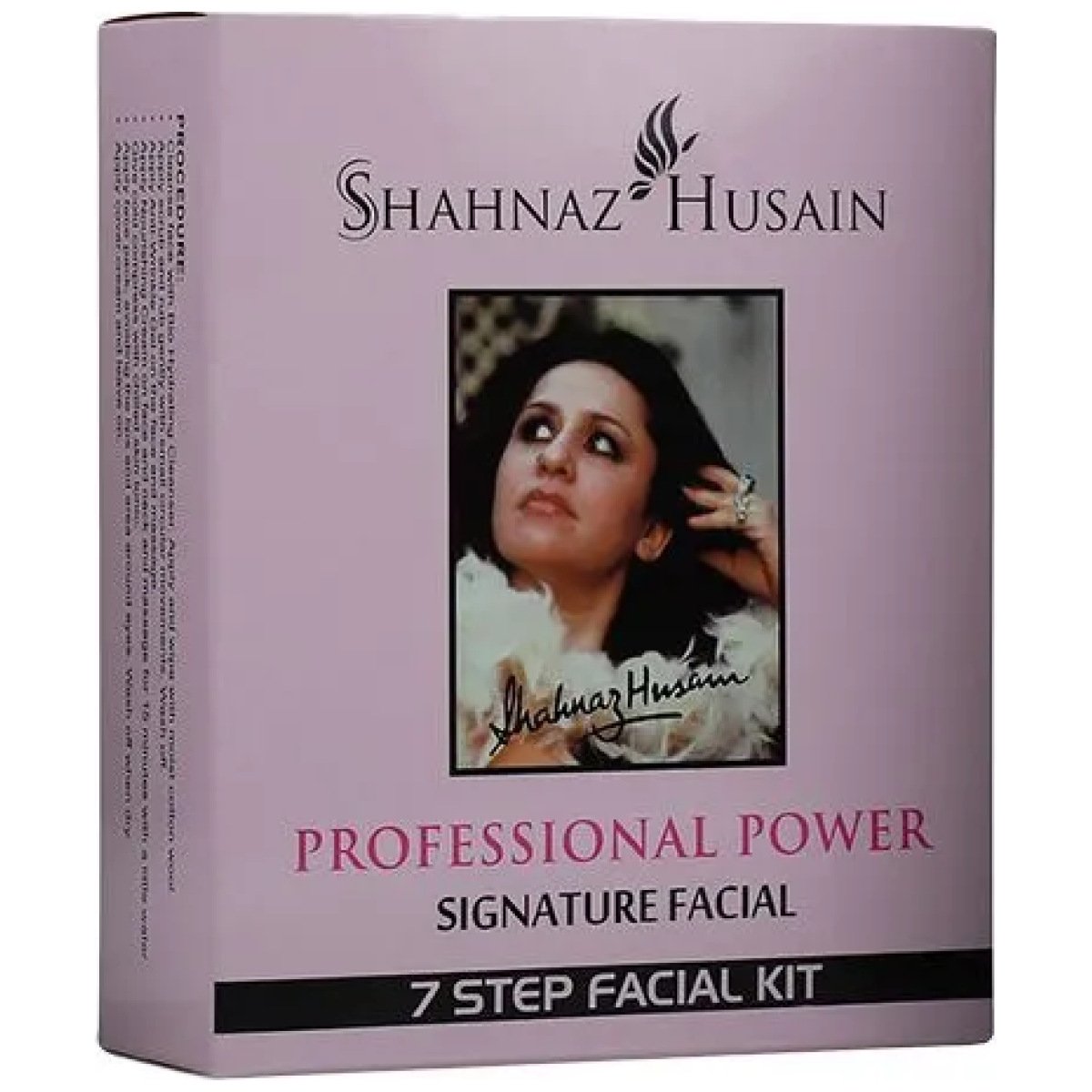 Shahnaz Husain Professionel Power Skin Whitening Treatment 7 Steps Facial Kit