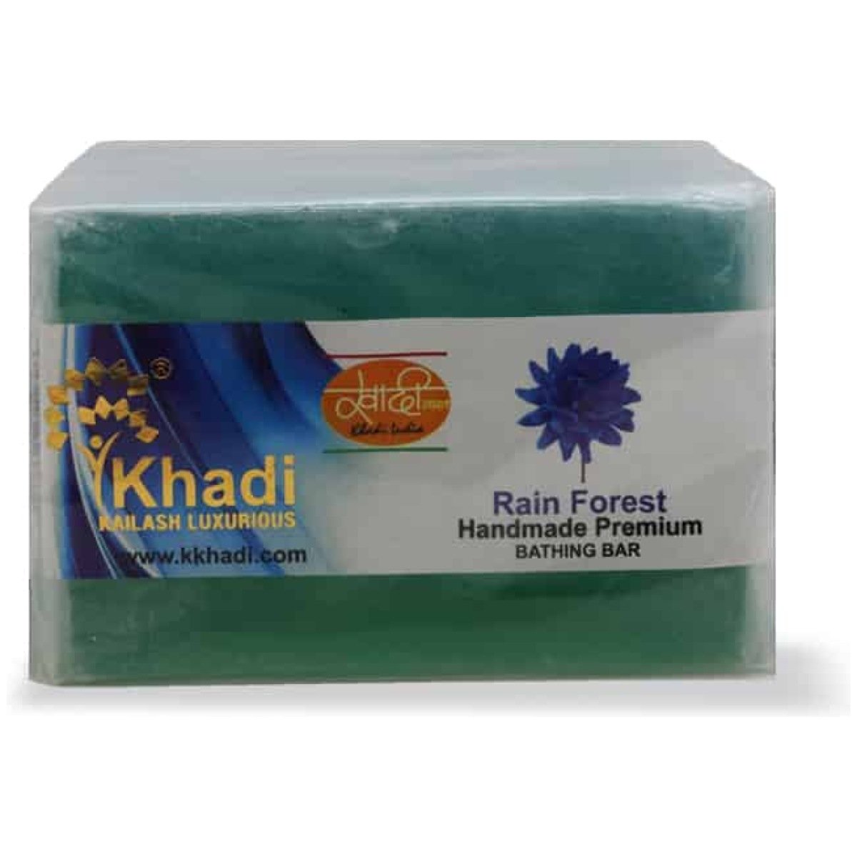  Khadi Rainforest Premium Handmade Soap 125G (Pack Of 3)