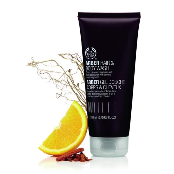 The Body Shop Arber Hair & Body Wash 200Ml - Image 2