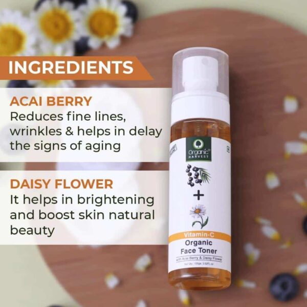 Organic Harvest Face Toner Vitamin C 100G - Image 2