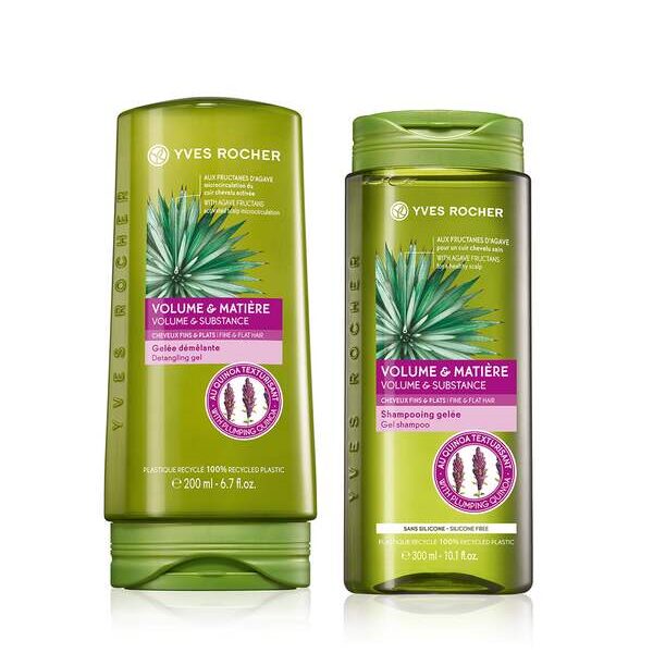 Yves Rocher Volume And Substance Gel Shampoo 300Ml - Image 2