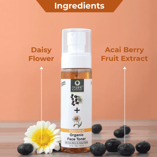 Organic Harvest Face Toner Vitamin C 100G - Image 3