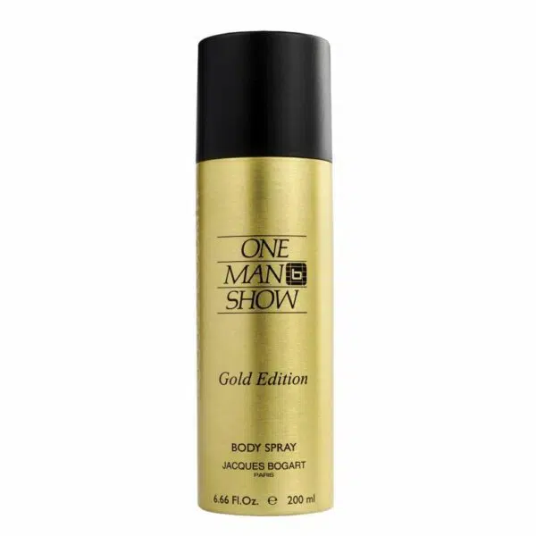 Jacques Bogart One Man Show Gold Deodorant Body Spray 200 ml