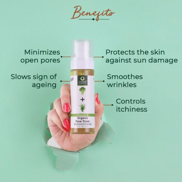 Organic Harvest Face Toner Vitamin A 100G - Image 3