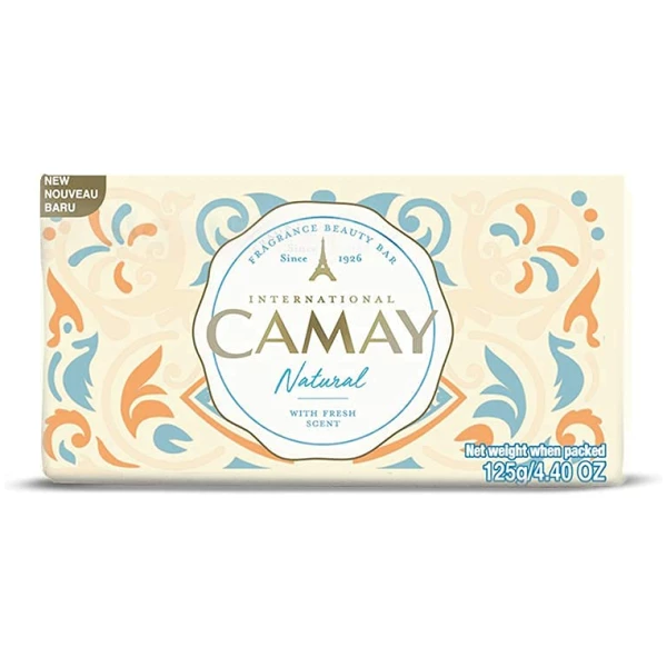 Camay Natural Fragrance Soap 125G (Pack of 3)