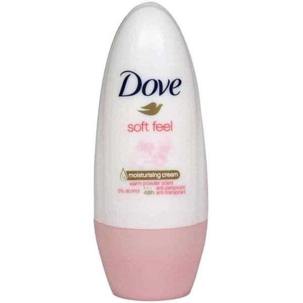 Dove Soft Feel Moisturising Cream Roll On Anti Perspirant Deodorant 50 Ml