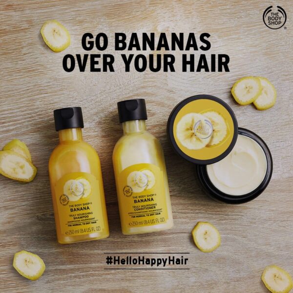 The Body Shop Banana Truly Nourishing Conditioner 250Ml - Image 3
