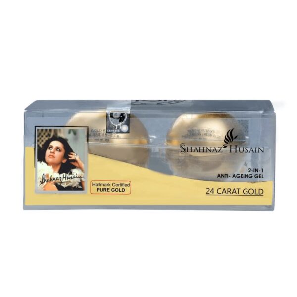 Shahnaz Husain Natures Gold Skin Radiance Gel Anti-Ageing + Shahnaz Husain Moisturising Cream 30+10Gm
