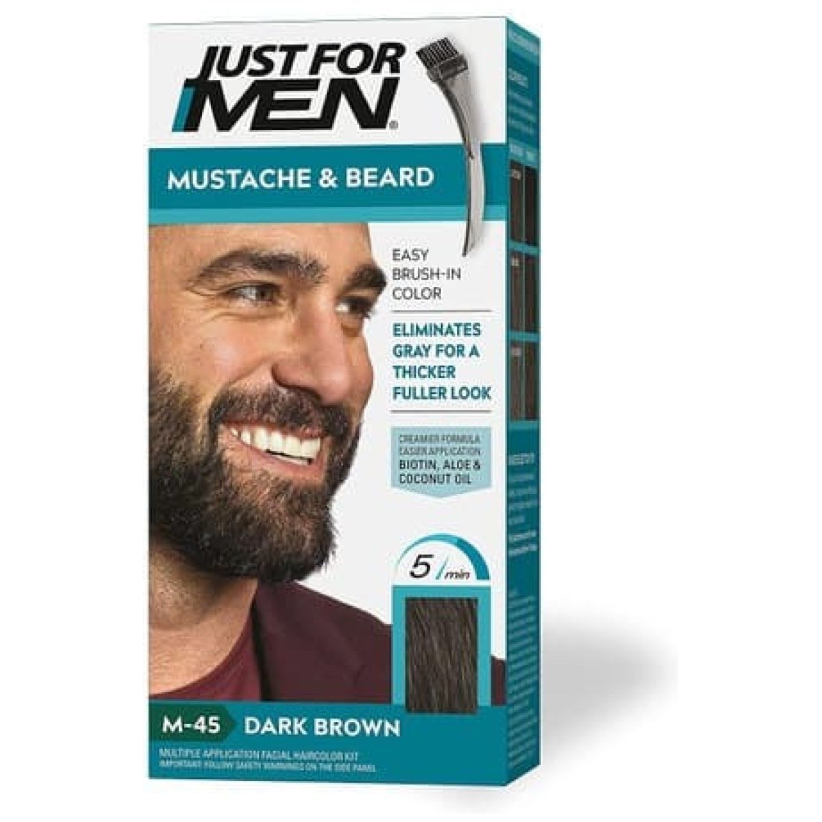 Just For Men Mustache And Beard M-45 Dark Brown