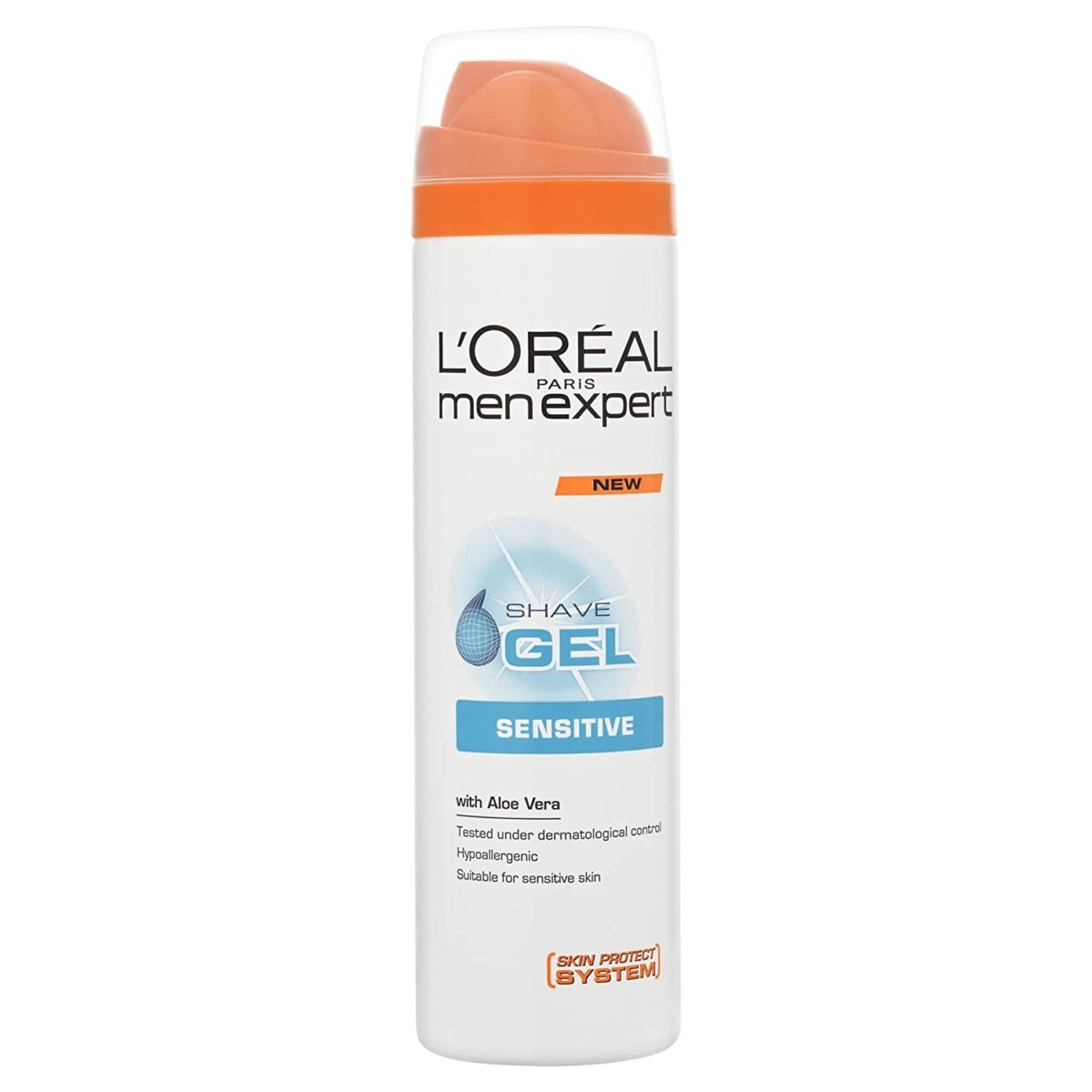 L'Oreal Paris Men Expert Hydra Sensitive Shave Gel With Aloe Vera 200ml