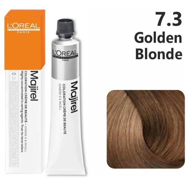 L’Oreal Professionnel Majirel Hair Color 50G 7.3 Golden Blonde