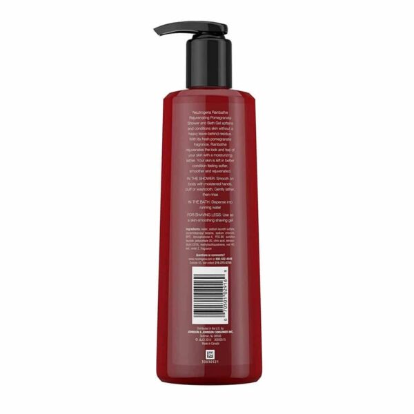 Neutrogena Rainbath Rejuvenating Shower And Bath Gel Body Wash Pomegranate 473Ml - Image 2