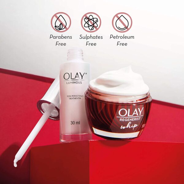 Olay Regenerist Whip And Luminous Serum Hydrate & Glow Pack With Niacinamide - Image 5