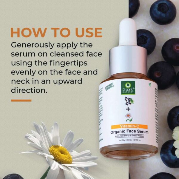 Organic Face Serum Vitamin C 100Gm - Image 3