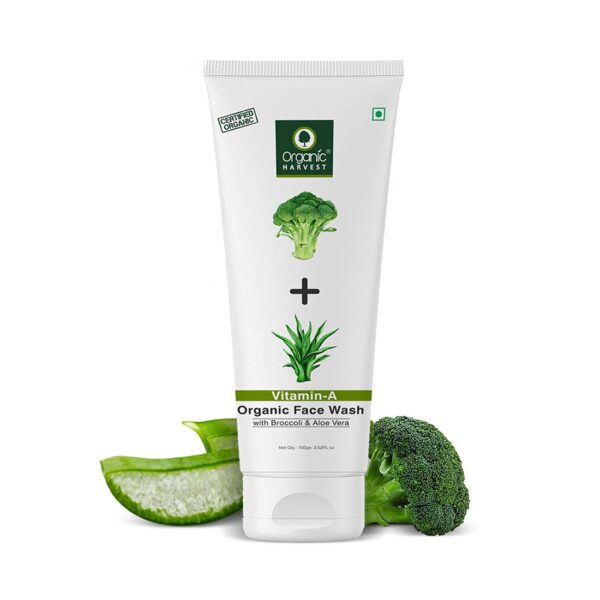 Organic Harvest Face Wash Vitamin A 100G