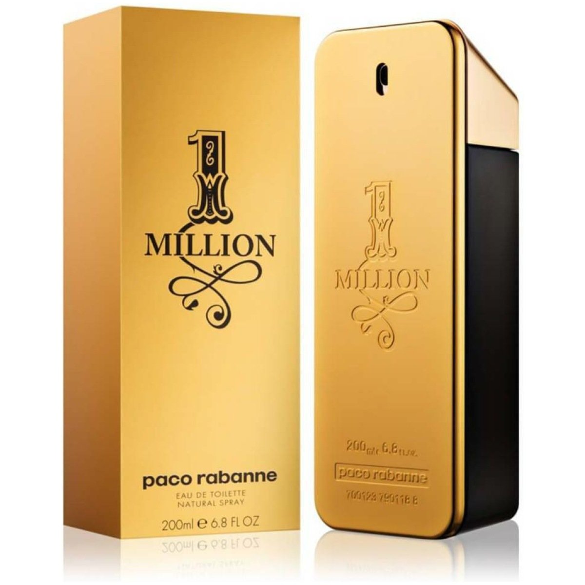 Paco Rabanne 1 Million Eau De Toilette 200ml