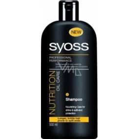 SYOSS SHAMPOO NUTRITION 500ML (FILEminimizer) Schwarzkopf Syoss Nutrition Shampoo 500 Ml - Image 1