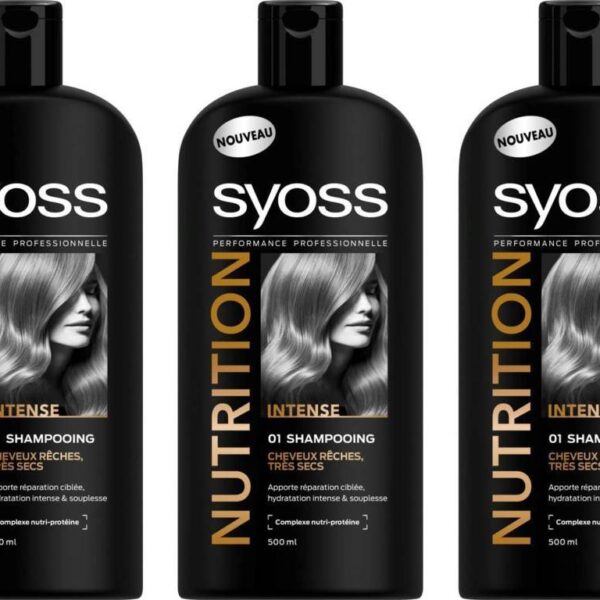Schwarzkopf Syoss Nutrition Shampoo 500 Ml - Image 3