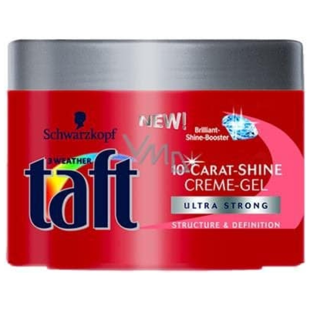 Schwarzkopf Taft 10-Carat Shine Intense Shine Strongly Firming Cream Gel 150ml