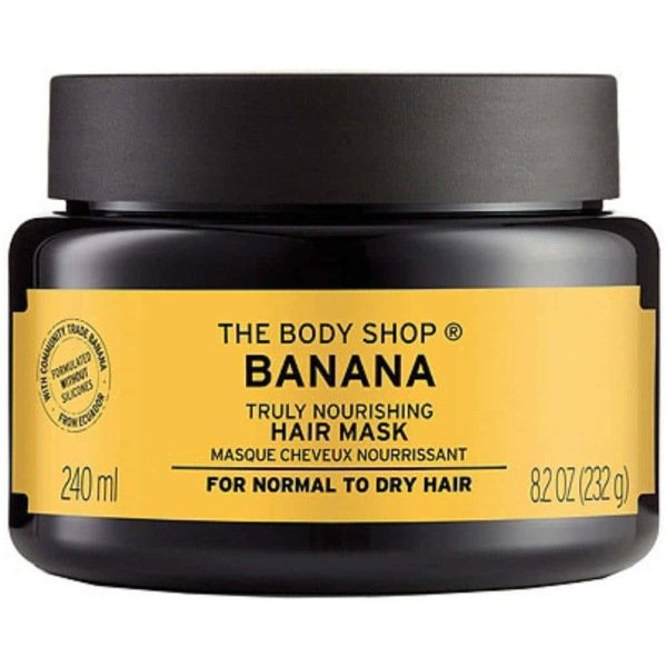 The Body Shop Banana Truly Nourishing Hair Mask 240Ml