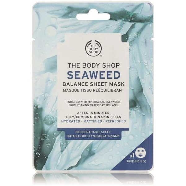 The Body Shop Seaweed Balance Sheet Mask (18 ml x1)