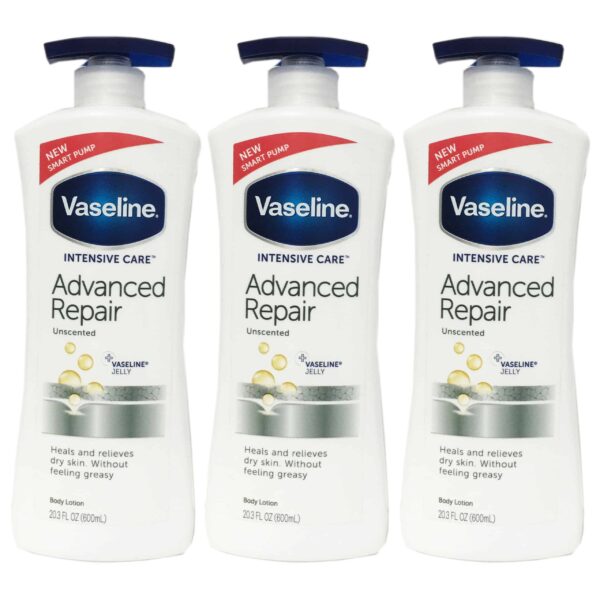 Vaseline Intensive Care Lotion Advanced Repair 600Ml - Image 4