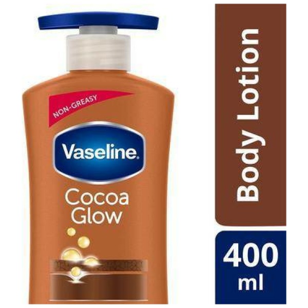 Vaseline Intensive Care Cocoa Glow Body Lotion 400 Ml - Image 3