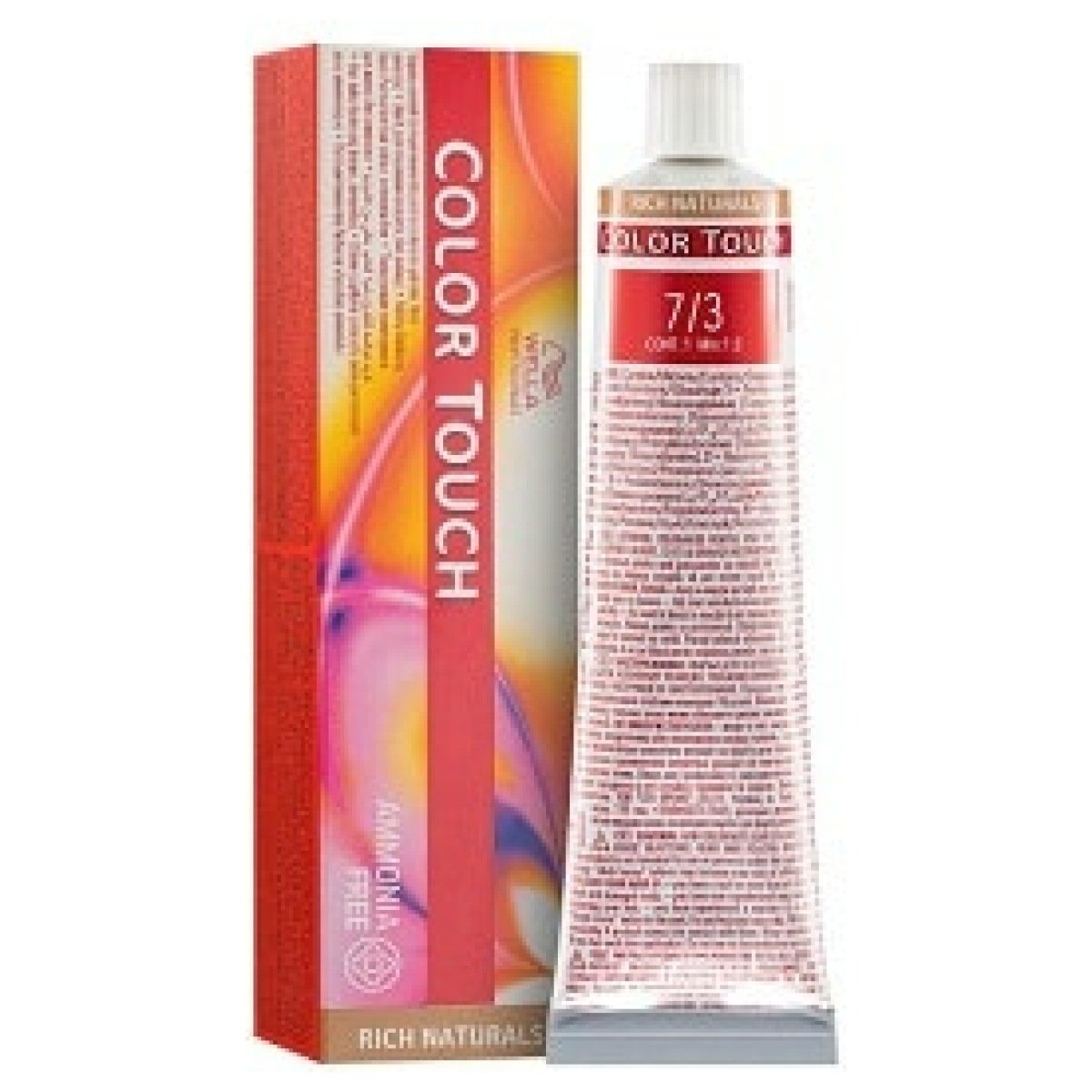 Wella Professionals Color Touch Rich Naturals Ammonia Free Hair Color 60ml 7/3 Medium Blonde Gold