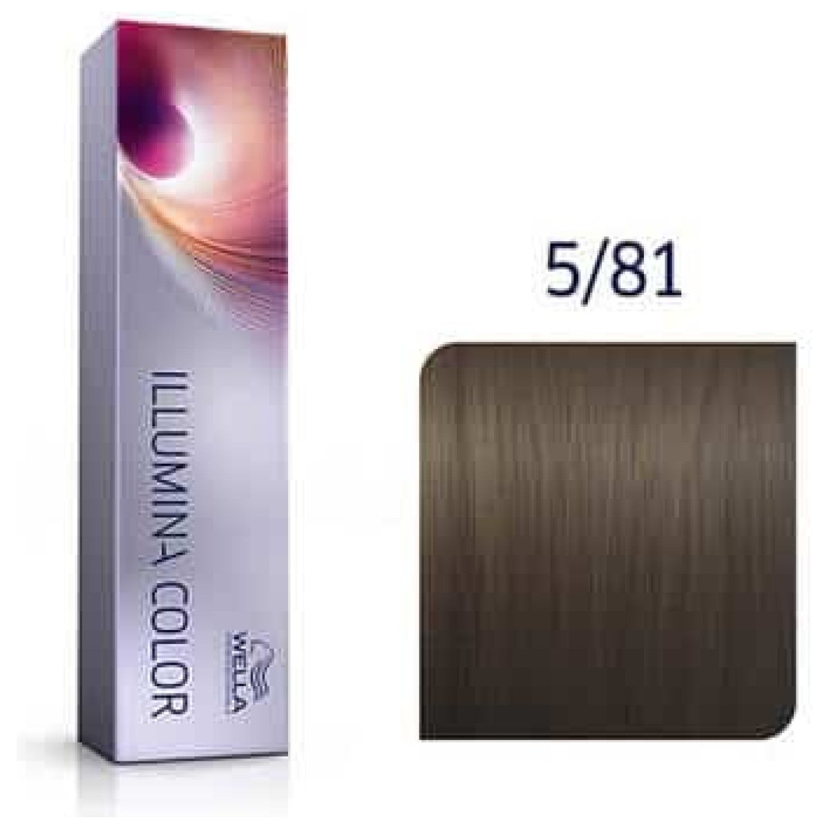 Wella Professionals Illumina Hair Color 60ml 5/81 Light Pearl Ash Brown