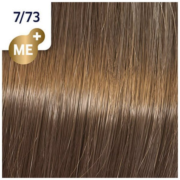 Wella Professionals Koleston Deep Browns Hair Color 60Gm 7/73 Medium Blonde Brown Gold