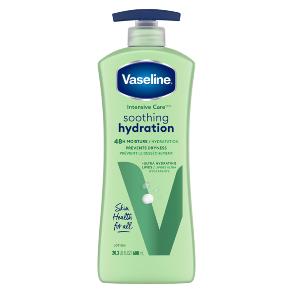 Vaseline Intensive Care Hand And Body Lotion Soothing Hydration 600ml