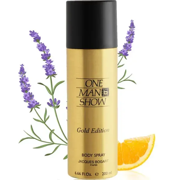Jacques Bogart One Man Show Gold Deodorant Body Spray 200 ml