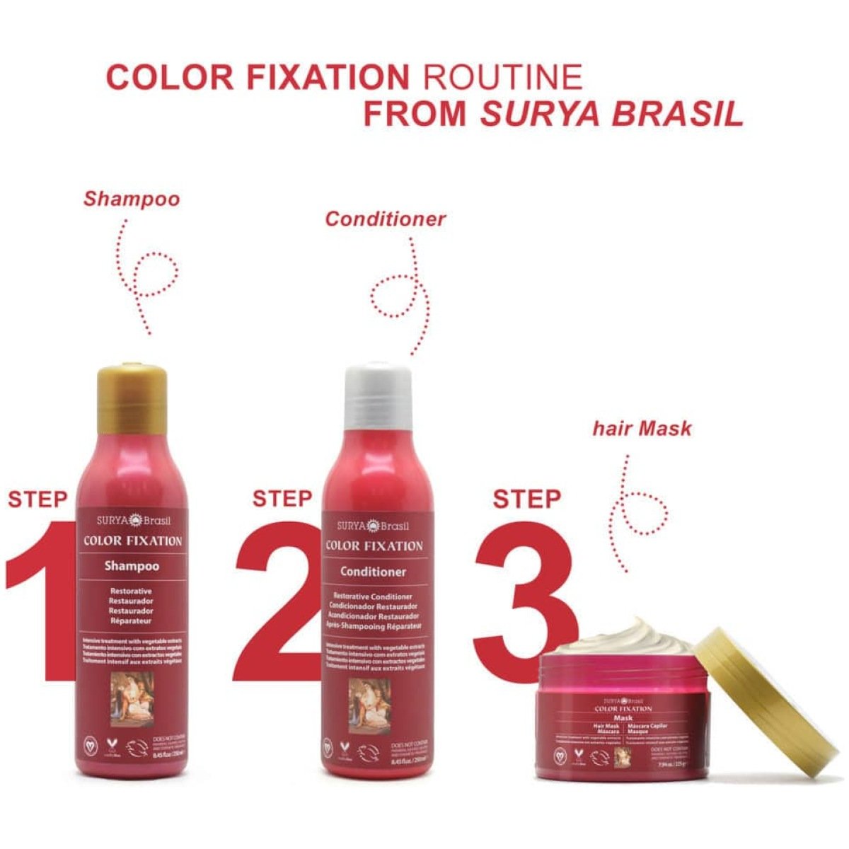 Surya Brasil Color Fixation Restorative Conditioner 250ml