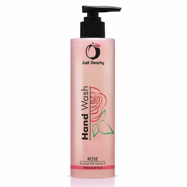 Just Peachy Moisturizing Rose Hand Wash Enriched With Vitamin E 250ml