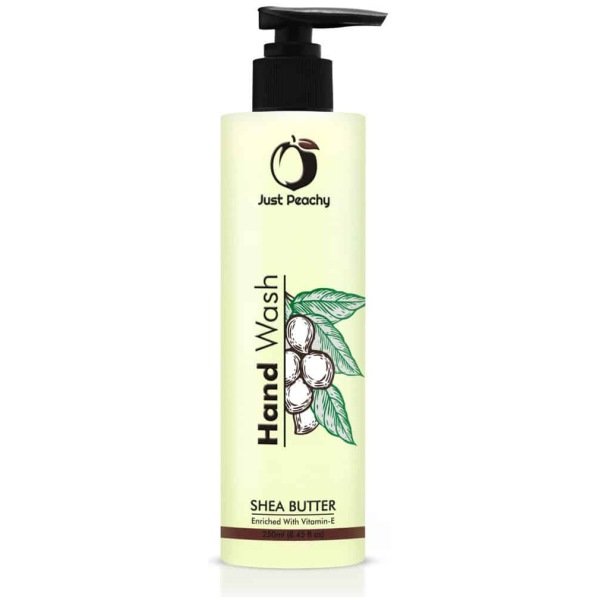 Just Peachy Moisturizing Shea Butter Hand Wash Enriched With Vitamin E 250ml