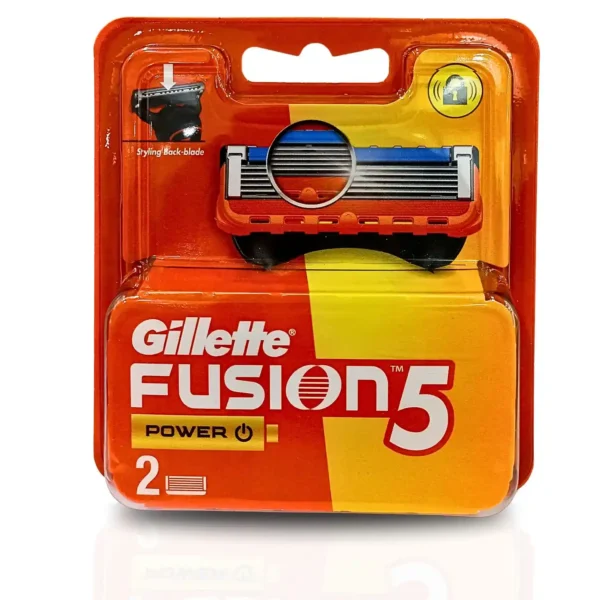 Gillette Fusion Power Shaving Razor Blades Cartridge 2 Pcs