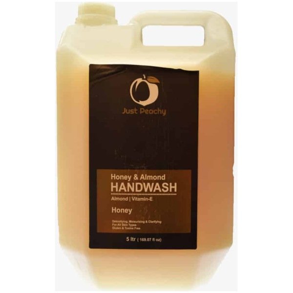 Just Peachy Handwash Honey & Almond 5L