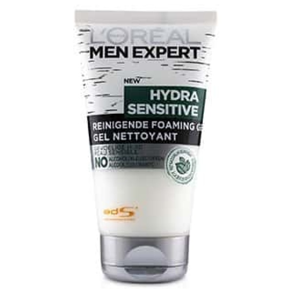 Loreal Men Expert Hydra Sensitive Cleansing Foaming Gel 150ml