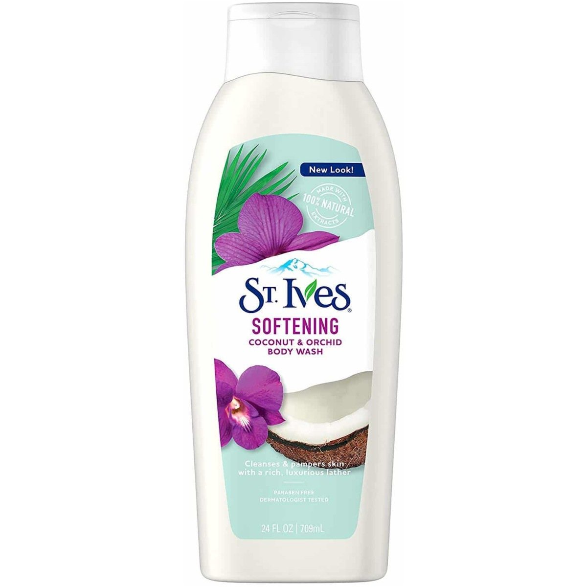 St. Ives Softening Coconut & Orchid Body Wash 709 ml