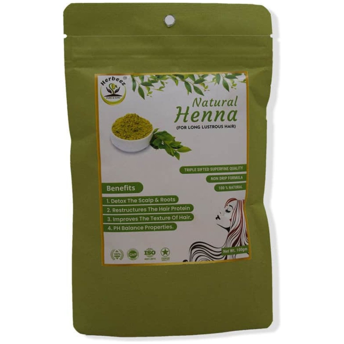 Herbeez Henna Natural 200Gm