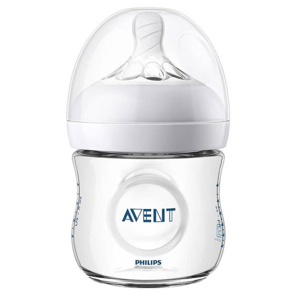 Avent Natural Plastic Feeding Bottle - 125 ml