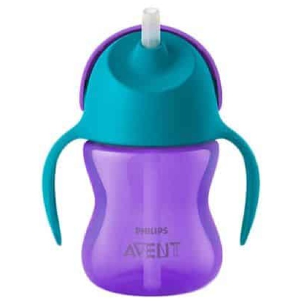 Avent Bendy Twin Handle Straw Cup - 200 ml