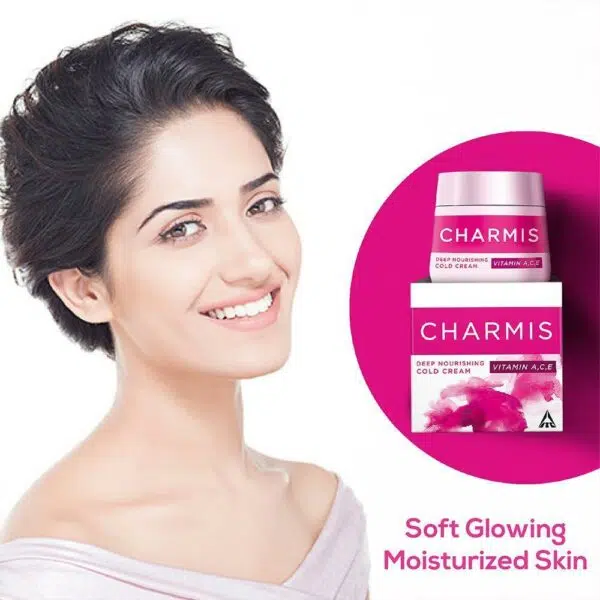 Charmis Deep Nourishing Cold Cream 100 ml with Charmis Vitamin C Facewash 50 ml Free (Combo Pack) - Image 4