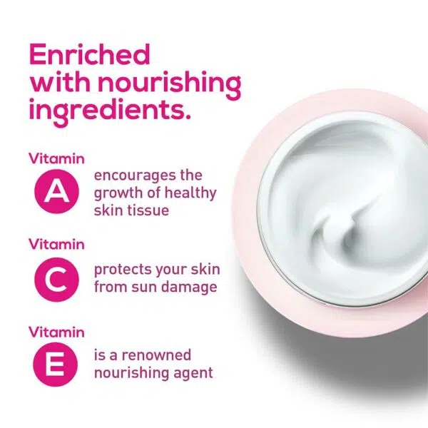 Charmis Deep Nourishing Cold Cream 100 ml with Charmis Vitamin C Facewash 50 ml Free (Combo Pack) - Image 3