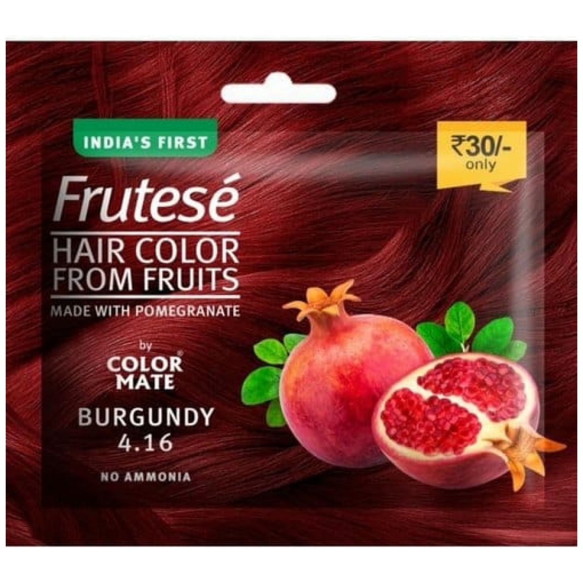 Colormate Burgundy 4.16 Frutese Hair Color - Image 1