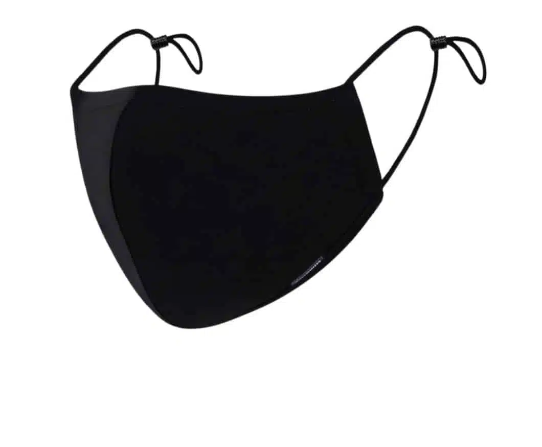 Cotton Face Mask Adjustable Black