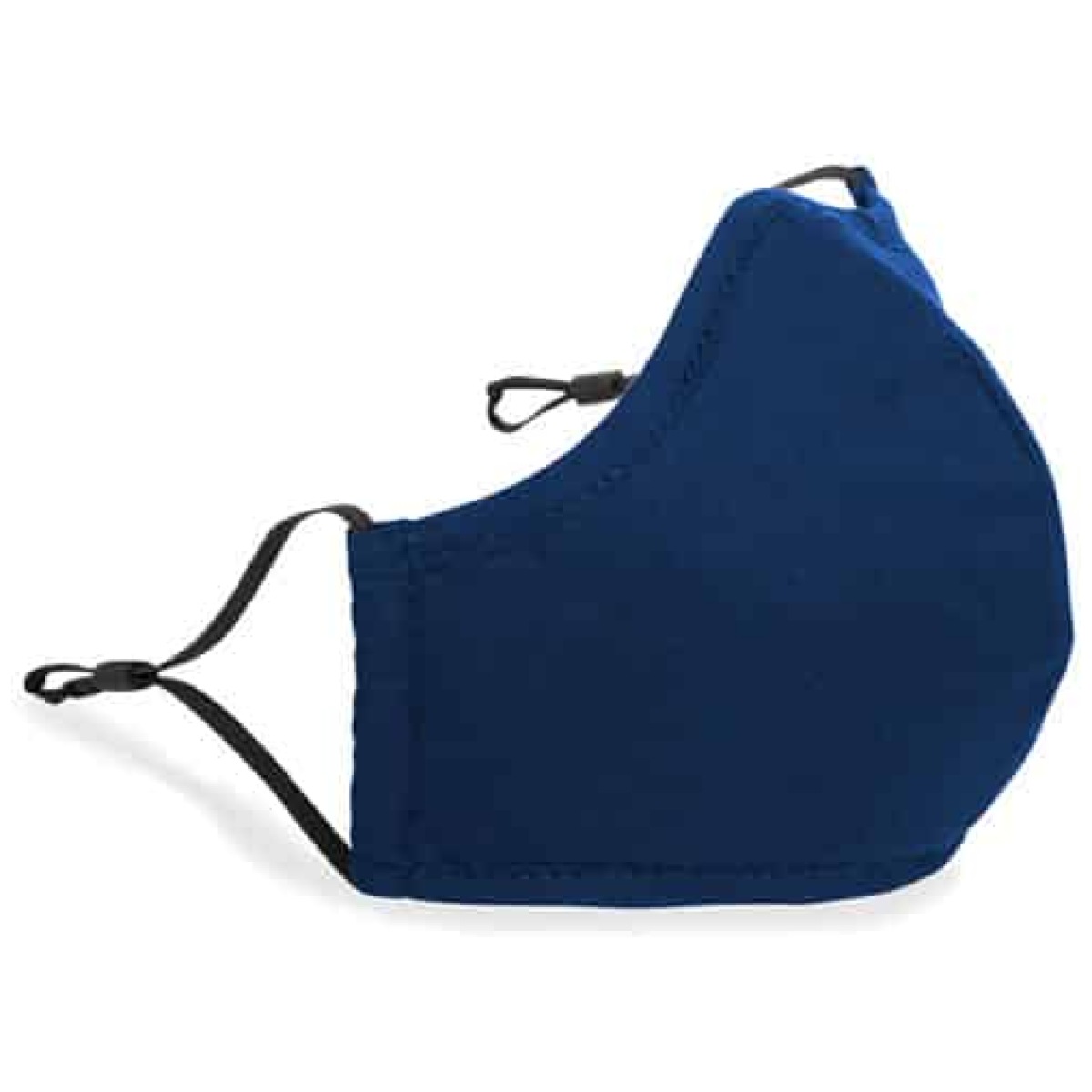 Cotton Face Mask Adjustable Navy