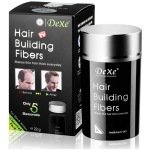 Dexe Hair Building Fibers Color Powder (Medium Brown)