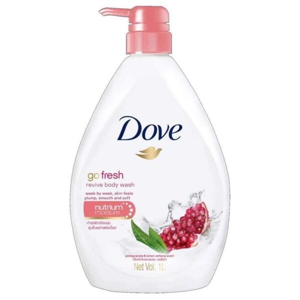 Dove Go Fresh Rose Soothing Rose & Aloe Vera Body Wash 1000ml