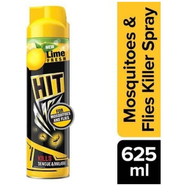 Hit Mosquito & Fly Killer Spray Lime Fragrance 625 ml
